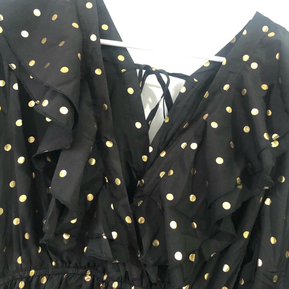 Black and gold pretty dress - Picture 6 of 9